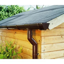 Marley Duplex-Dachrinne grau 300 cm