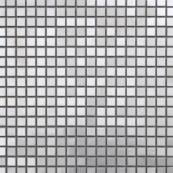 Metallmosaik Edelstahl 30 x 30 cm