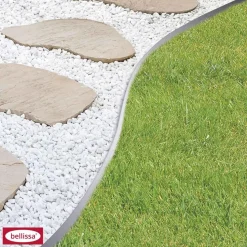 Metall-Rasenkante 118 x 12,5 cm verzinkt