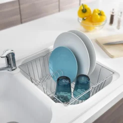 Metaltex Spülkorb Lipsia silber