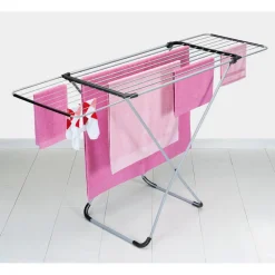 Metaltex Wäschetrockner Corfu 100/176 x 98 x 56 cm silber