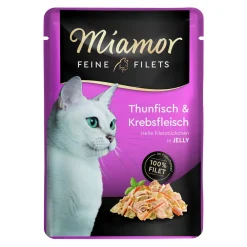 Miamor Feine Filets Thunf Krebs100g