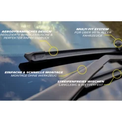 Michelin Scheibenwischer Wiper-Blades MF40X