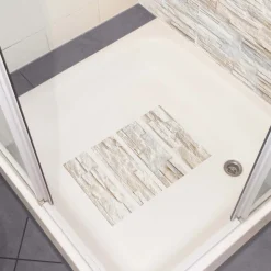 MySpotti Antirutschaufkleber Bruchstein beige 4er-Set 30 x 10 cm