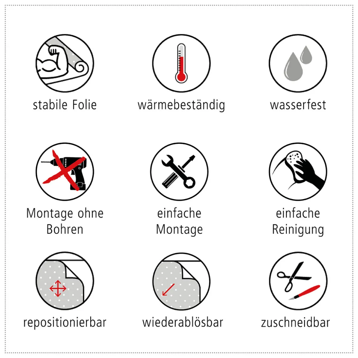 MySpotti Fixy KüchenrückwandfoliePablo Fliese