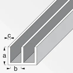 MyTool Führungsschienenprofil 6 x 15,9 x 6 cm 1m unten