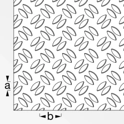 MyTool Gerstenkornblech 1,5/2 mm 25 x 50 cm blank