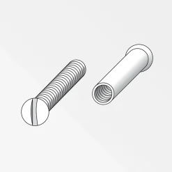 MyTool Hülsenmutter-Set Multitube M4 x 12-15 mm 16-teilig