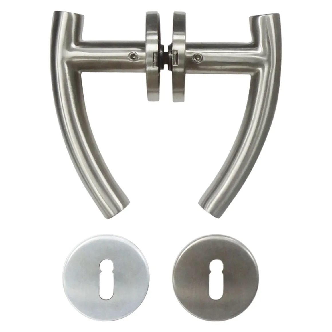 MyTool Rosetten-Drückergarnitur Norderney grau