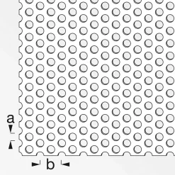 MyTool Rundlochblech 20 x 100 cm Durchmesser 4 mmx0,7mm silber