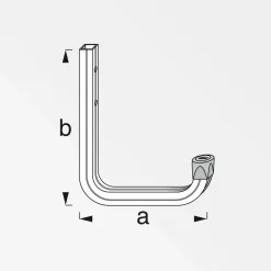 MyTool Wandhaken 115 x 140 mm blank
