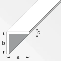MyTool Winkel 25 x 25 x 1,5 cm silber