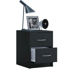 Nachttisch Boxal Mini weiß