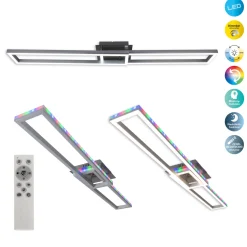 Naeve LED DL Bantry Metall/KSaluminium LxBxH 115x20x8,5cm dimmbar