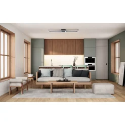 Naeve LED DL Bantry Metall/KSaluminium LxBxH 115x20x8,5cm dimmbar