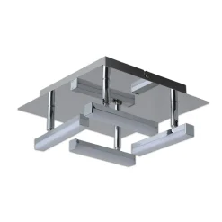 Naeve LED DL Turin Metall/KS chromeLxBxH: 25x25x11cm dimmbar