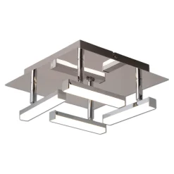 Naeve LED DL Turin Metall/KS chromeLxBxH: 25x25x11cm dimmbar