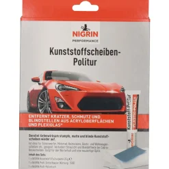 Nigrin Kunststoff-Scheibenpolitur Set 3-teilig