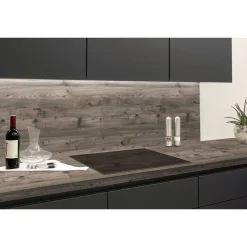 Nischenrückwandplatte Hemlock Lava 410 x 64 cm