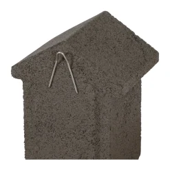 Nistkasten Holzbeton 28mm, grau