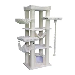 Nobby Kratzbaum Rubi 60 x 80 x 197 cm cream