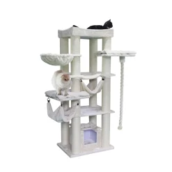 Nobby Kratzbaum Rubi 60 x 80 x 197 cm cream