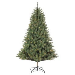 Norwood Weihnachtsbaum grün warm weiß LED 185x119cm cm mit Timer & Dimmer