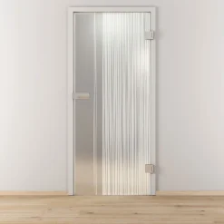 Novadoors Glasdrehtür NOVA 584 mattiert 83,4 x 197,2 cm Rechts