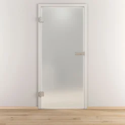 Novadoors Glasdrehtür NOVA 501 mattiert 95,9 x 197,2 cm Links