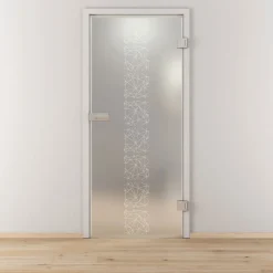 Novadoors Glasdrehtür NOVA 504 mattiert 70,9 x 197,2 cm Rechts