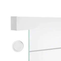 Novadoors Glasschiebetür-Set Ontario 93,5 x 205,8 cm