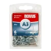 Novus Blindnieten Aluminium A 3 x 6 mm 70 Stück