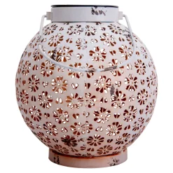 näve LED-Solardekoleuchte weiß 18 cm