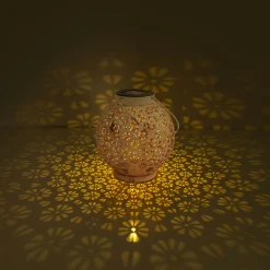 näve LED-Solardekoleuchte weiß 18 cm