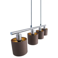 näve Pendelleuchte Maron 4er braun