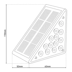 näve Solar-Treppenleuchte Scala 2er Set