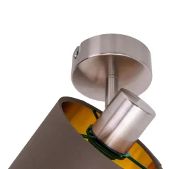 näve Spotserie Maron 1 Spot braun