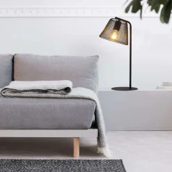 näve Tischleuchte Korie schwarz Metall