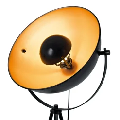 näve Dreibein-Stehleuchte Bernice schwarz