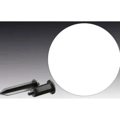 näve Kugelerdspießleuchte Durchmesser 20 cm schwarz