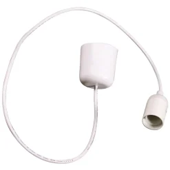 näve Lampen-Fassung E27 weiß