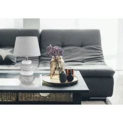 näve Tischleuchte Ares weiß