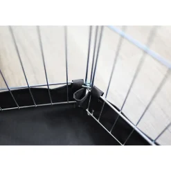 Nylonboden für Freigehege schwarz