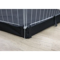 Nylonboden für Freigehege schwarz