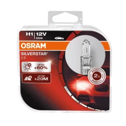 Osram Autolampe Silverstar GLL-Box H1