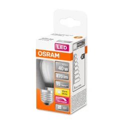 Osram LED-Leuchtmittel dimmbar E27 40W matt