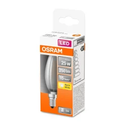 Osram LED-Leuchtmittel E14 warmweiß 25W matt