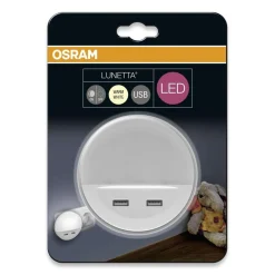 Osram LED-Nachtlicht Lunetta USB weiß