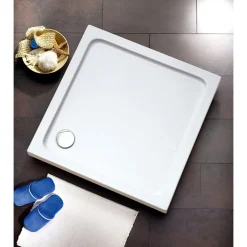 Ottofond Acryl-Duschbecken quadratisch 90 x 90 x 3 cm weiß