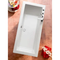 Ottofond Badewanne Cubic 170x75 cm weiß